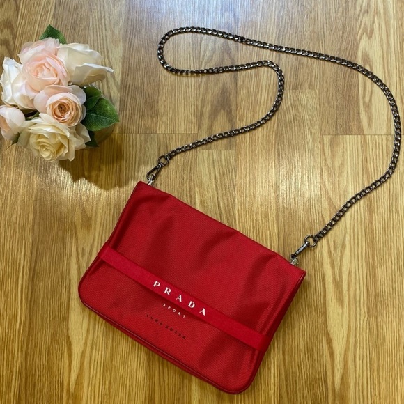 Prada Handbags - ❌SOLD ❌PRADA “messenger” repurposed bag